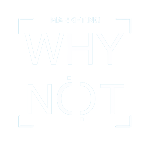 Logotipo de Marketing Why Not